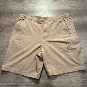 Weatherproof Shorts Mens 38 Beige Cargo Lightweight Stretch‎ Outdoor Nylon 9"
